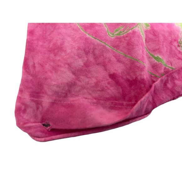 GYPSY 05 PINK TIE DYE BOHO GRAPHIC PRINT TANK‎ TOP M - Picture 5 of 6